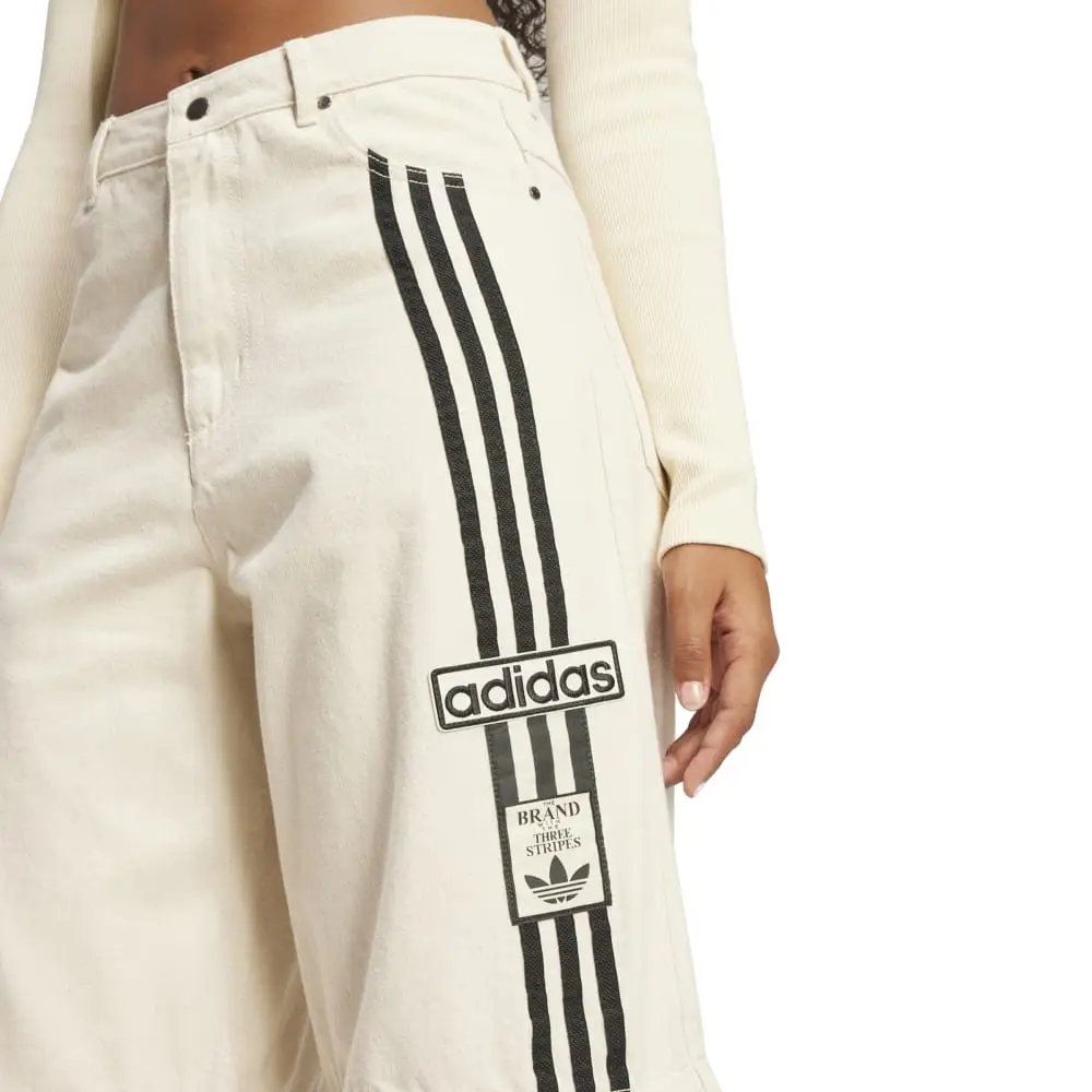 Adibreak Denim Two-In-One Pant Beige - Image 4