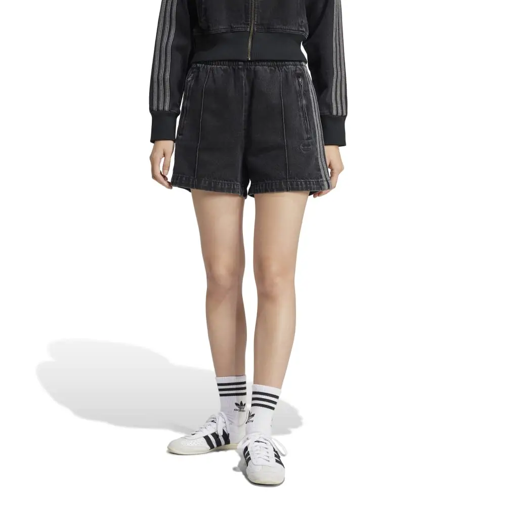 Adicolor Denim Firebird Shorts Black - Image 2