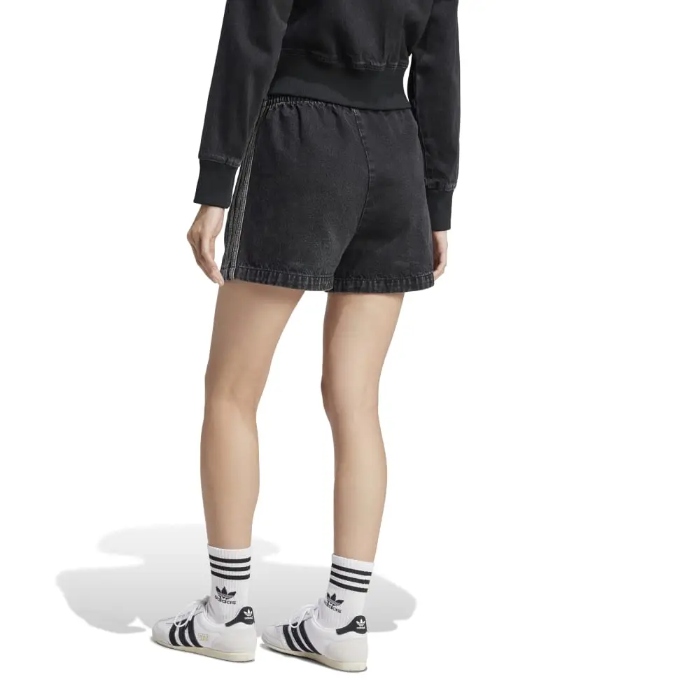 Adicolor Denim Firebird Shorts Black - Image 3