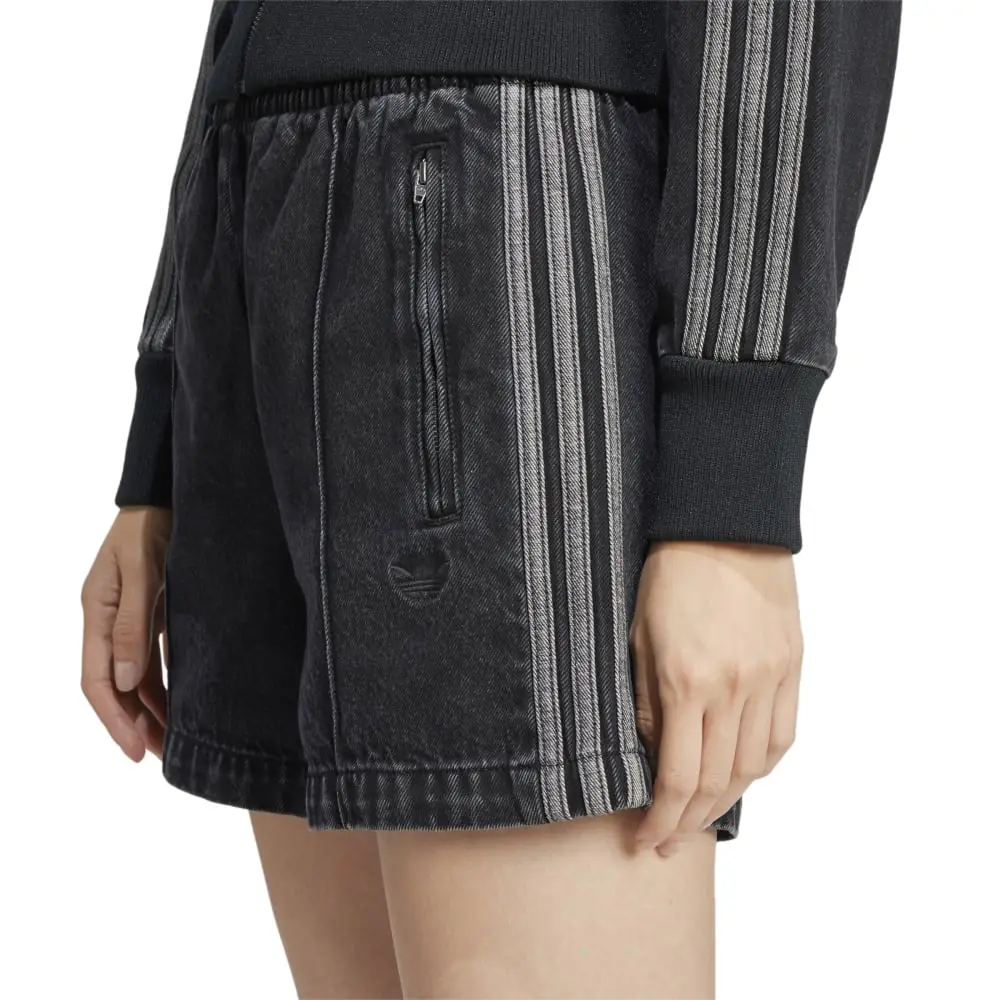 Adicolor Denim Firebird Shorts Black - Image 4