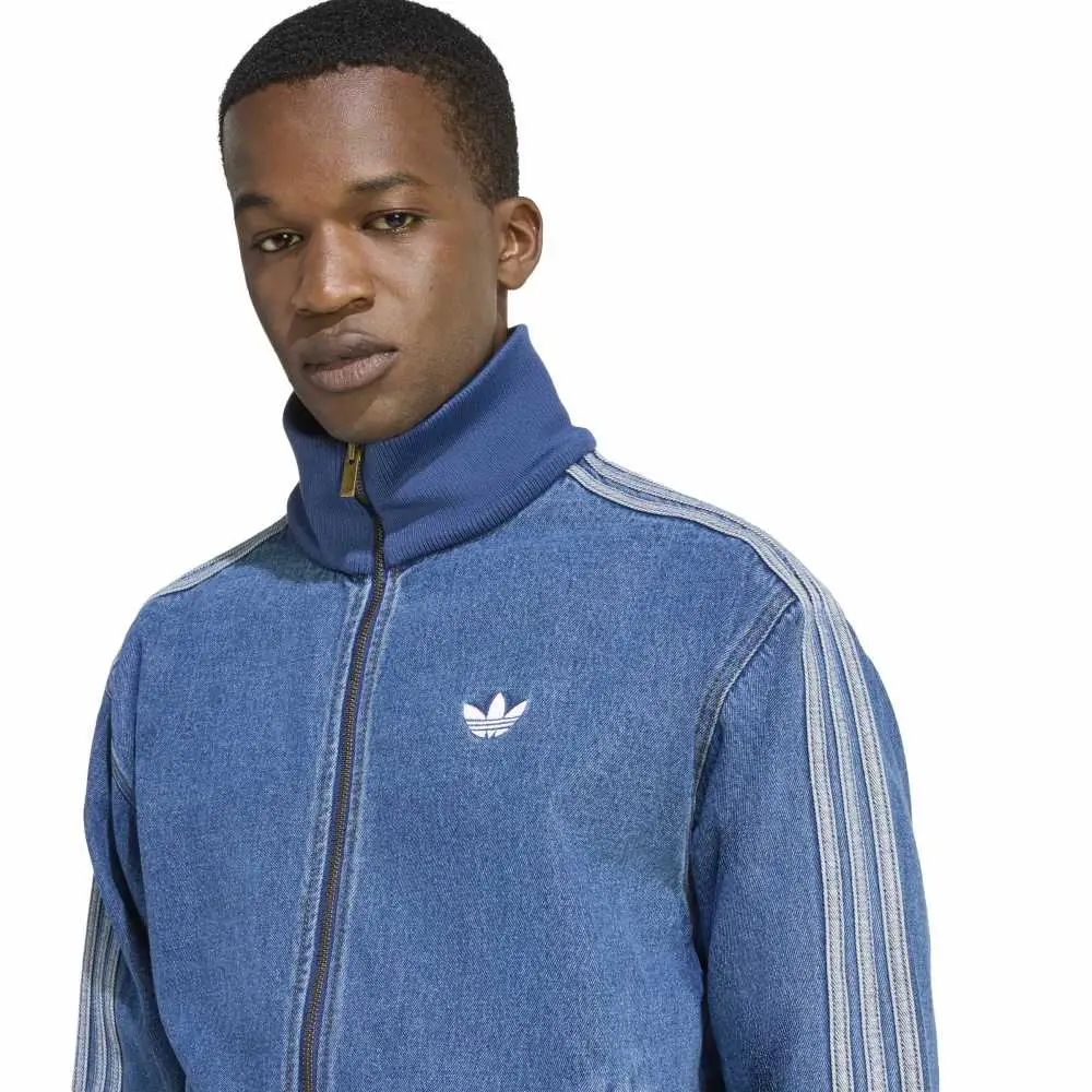 Adicolor Denim Firebird Track Jacket Blue - Image 4