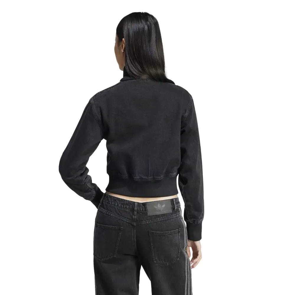 Adicolor Denim Track Jacket Black - Image 3