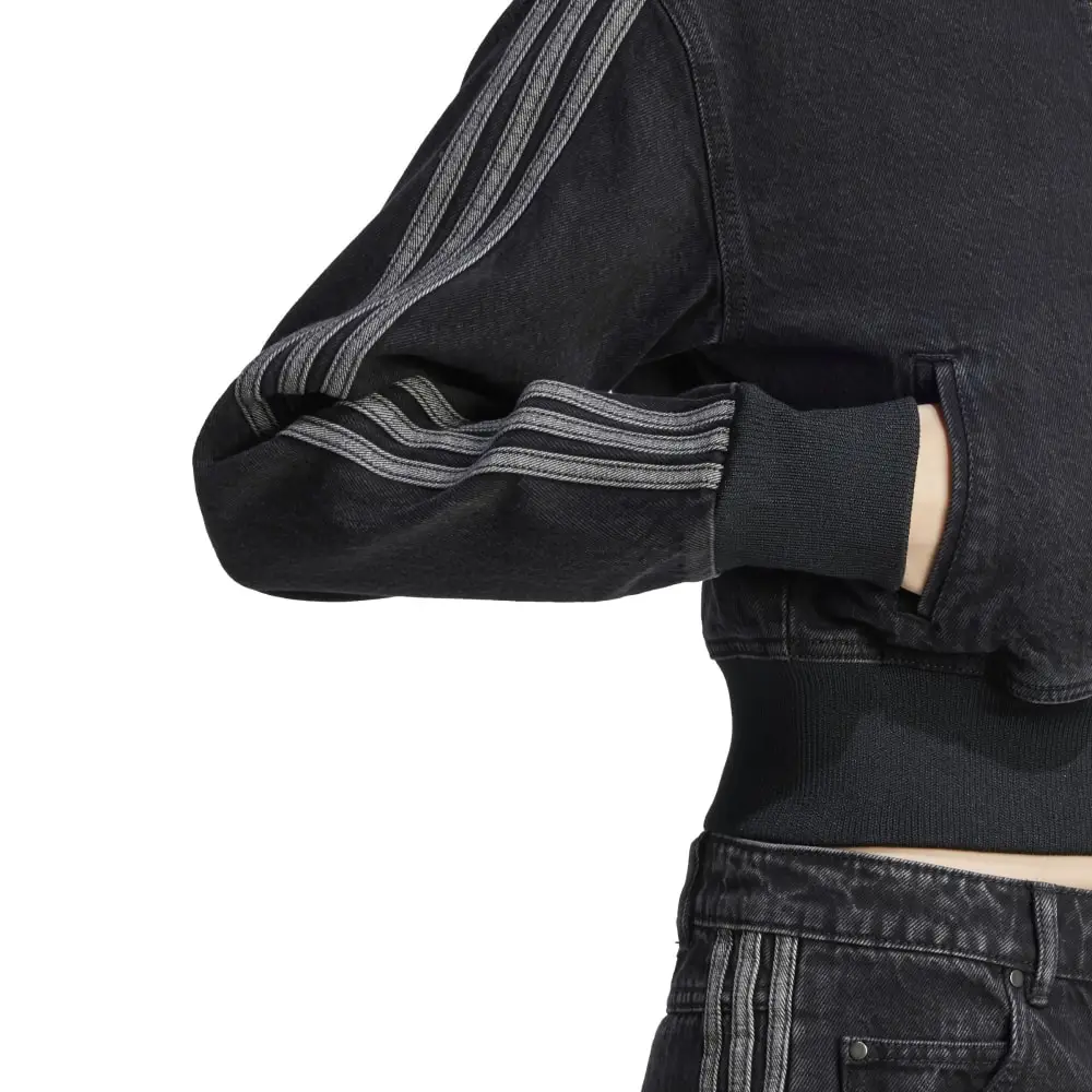 Adicolor Denim Track Jacket Black - Image 5
