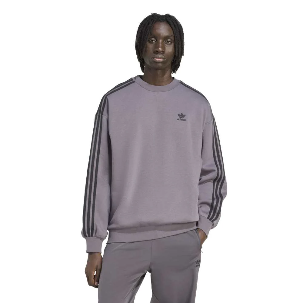 Adicolor Oversized Crew Sweatshirt Dark Grey - Image 2