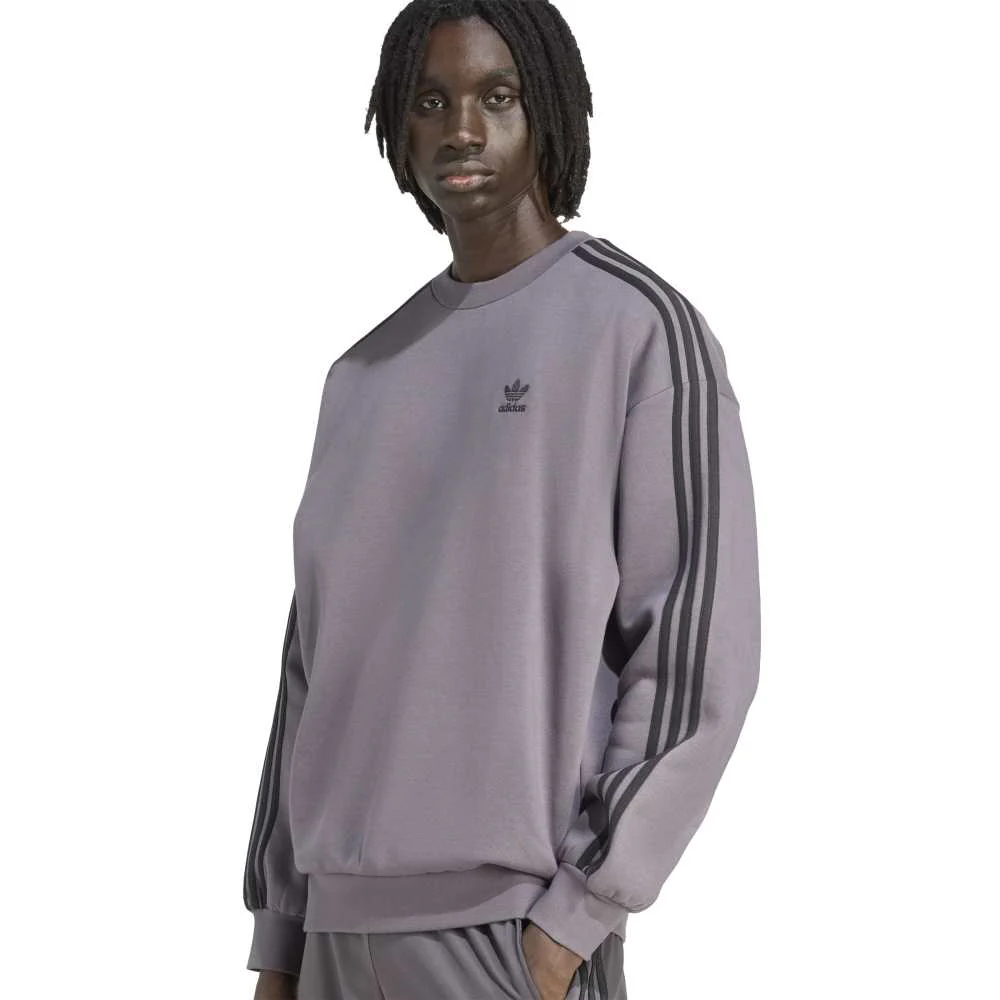 Adicolor Oversized Crew Sweatshirt Dark Grey - Image 4