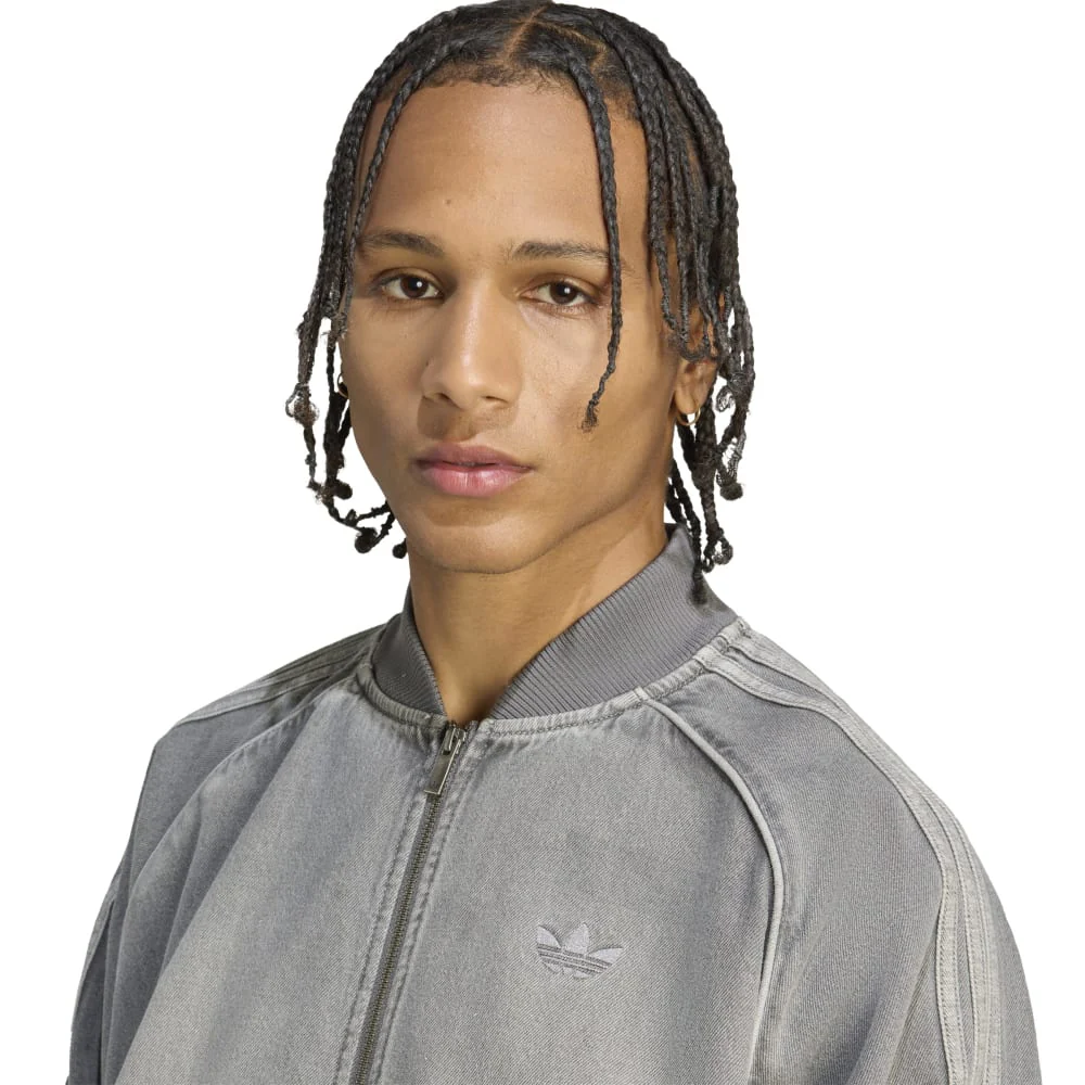 Adicolor SST Denim Jacket Grey - Image 5