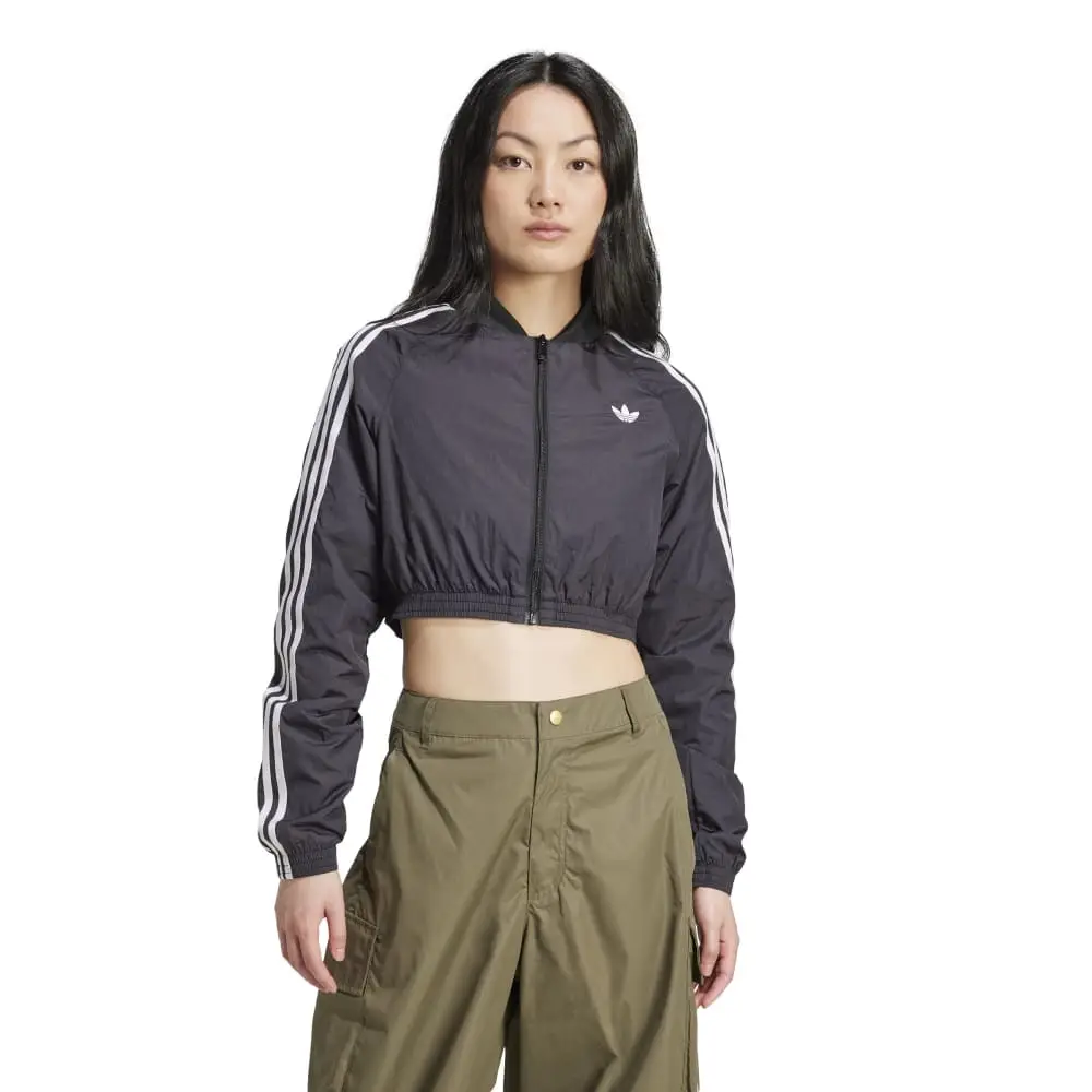 Adicolor Teamgeist Cropped Track Jacket Black - Image 2
