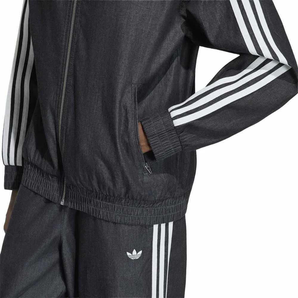 Originals Summer Glow Light Denim Firebird Track Jacket Black - Image 5