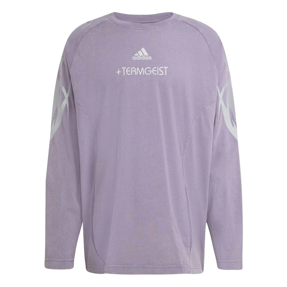 Adilenium Season 4 Teamgeist Graphic Long Sleeve T-Shirt Purple