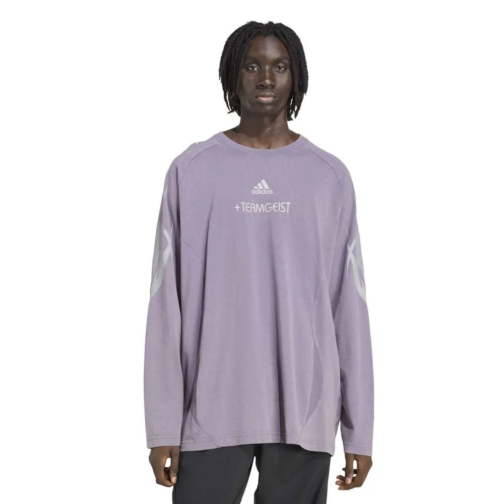 Adilenium Season 4 Teamgeist Graphic Long Sleeve T-Shirt Purple - Image 2