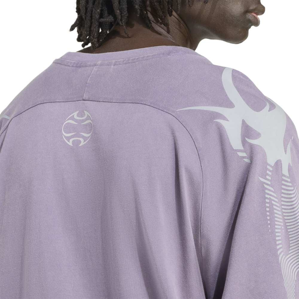 Adilenium Season 4 Teamgeist Graphic Long Sleeve T-Shirt Purple - Image 5
