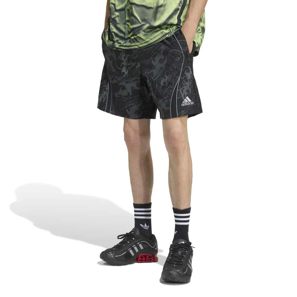 Adilenium Season 4 Teamgeist Woven Shorts Black - Image 2
