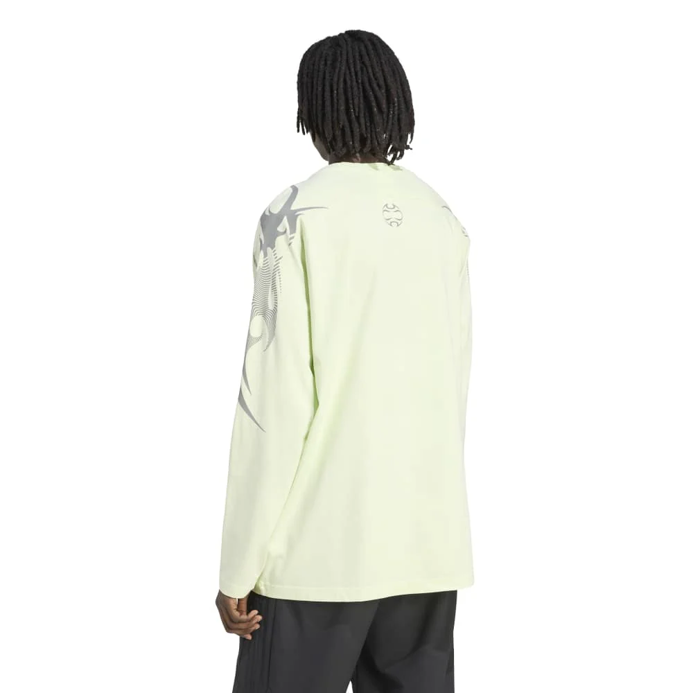 Adilenium Teamgeist Long Sleeve T-Shirt Beige - Image 3