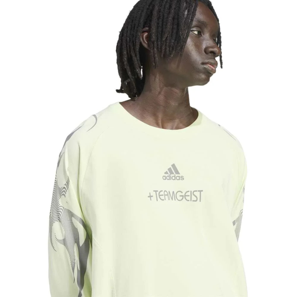 Adilenium Teamgeist Long Sleeve T-Shirt Beige - Image 4