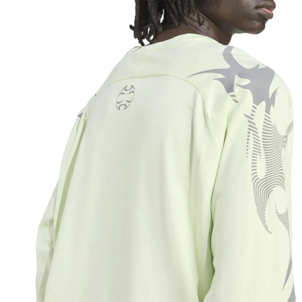 Adilenium Teamgeist Long Sleeve T-Shirt Beige - Image 5