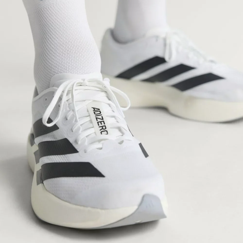 Adizero Evo SL White Black Sneakers - Image 7