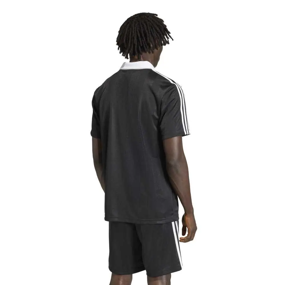 Archive Collar Engineered Jersey Black - Image 3