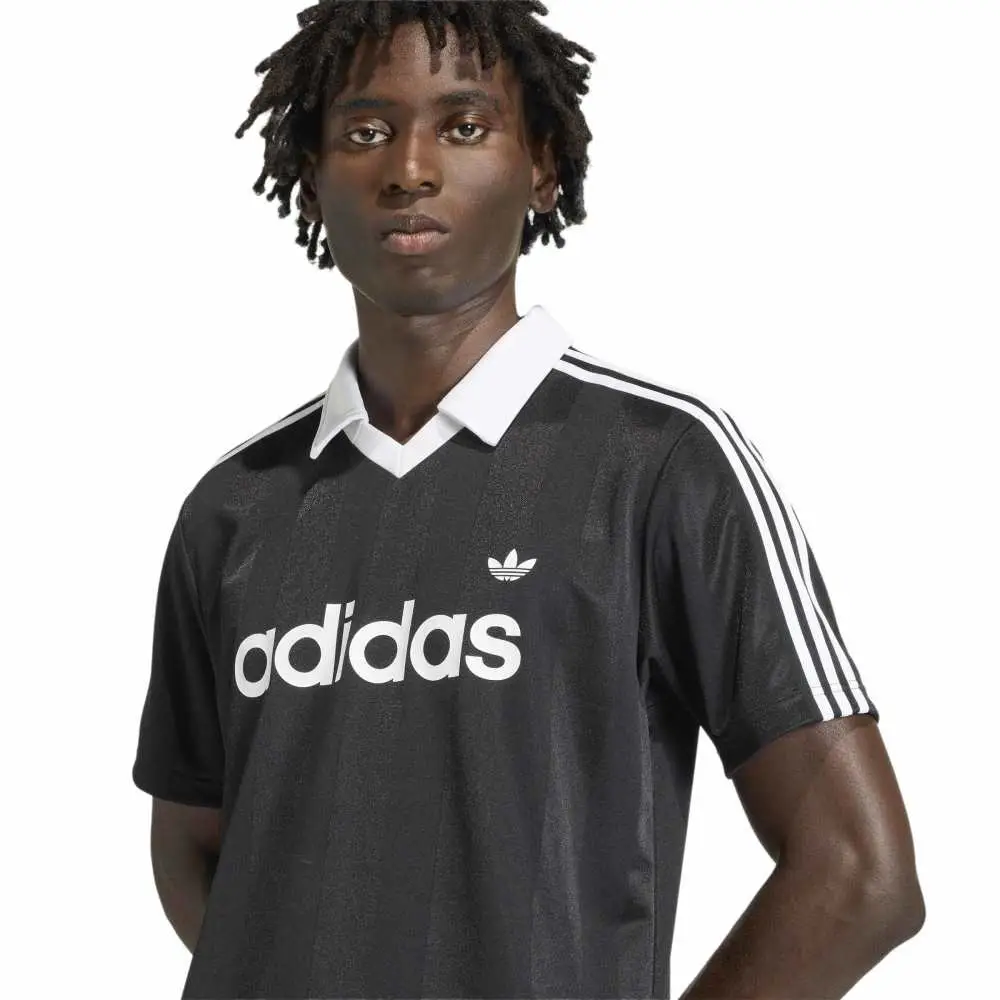 Archive Collar Engineered Jersey Black - Image 4