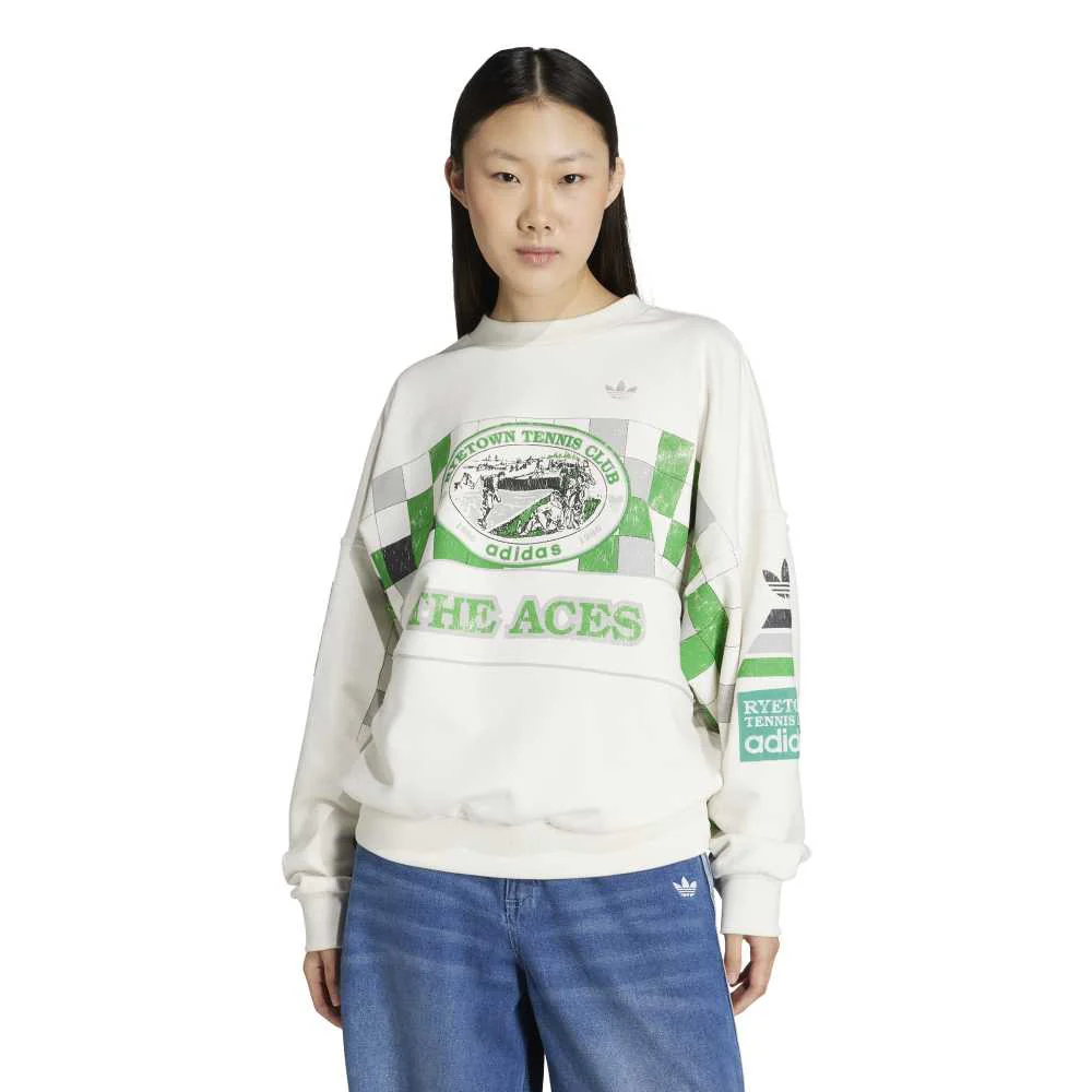 Archive Court Sweatshirt White - Image 2