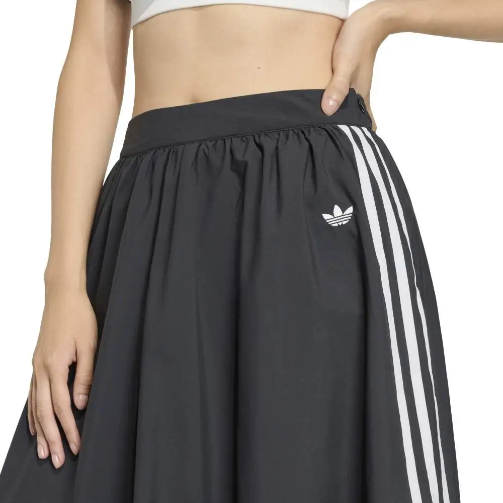 Balloon Long Skirt Black - Image 4