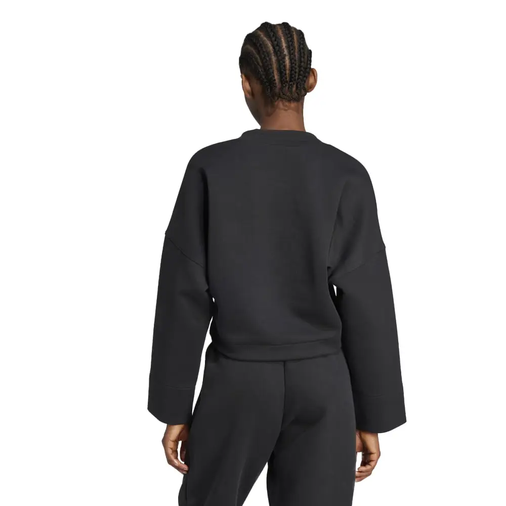 Deep V-Neck Sweatshirt - Image 3