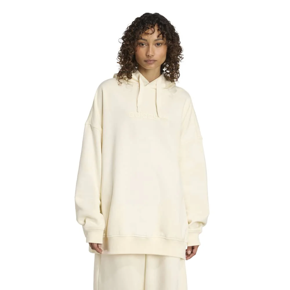 Essentials Linear Oversized Hoodie Cream - Image 2