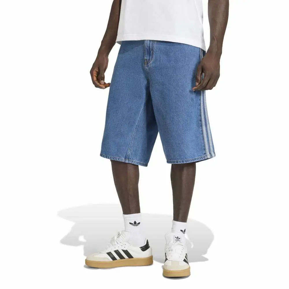 Firebird Adicolor Denim Shorts  Blue - Image 2