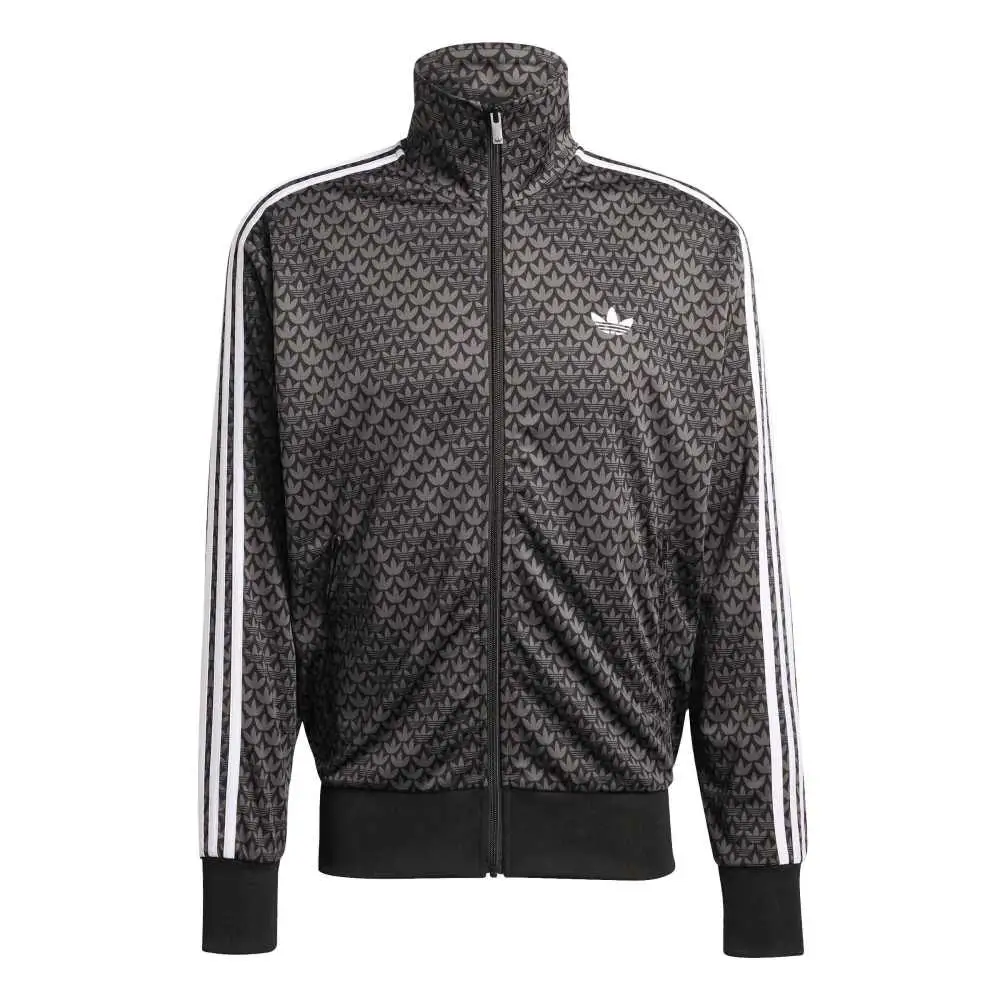 Firebird Loose Monogram Track Jacket Black