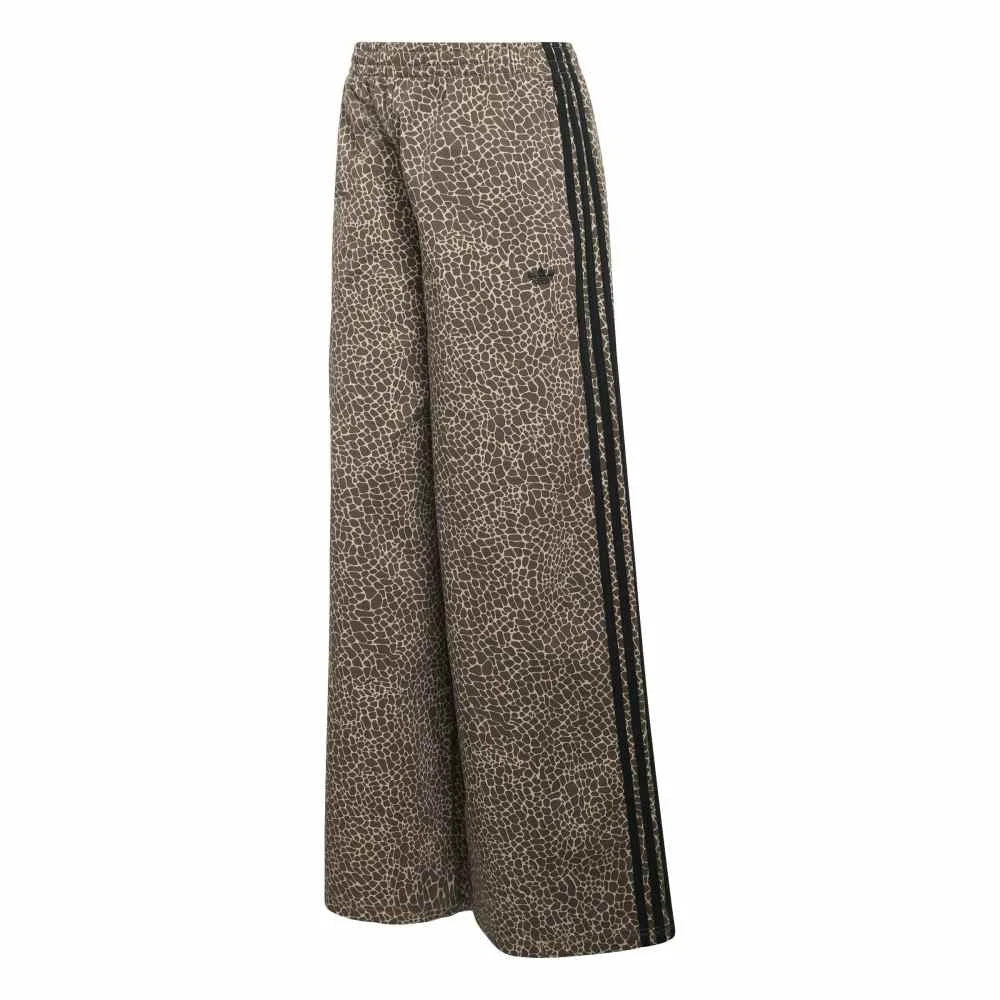 Firebird Oversized Aop Denim Pants Brown