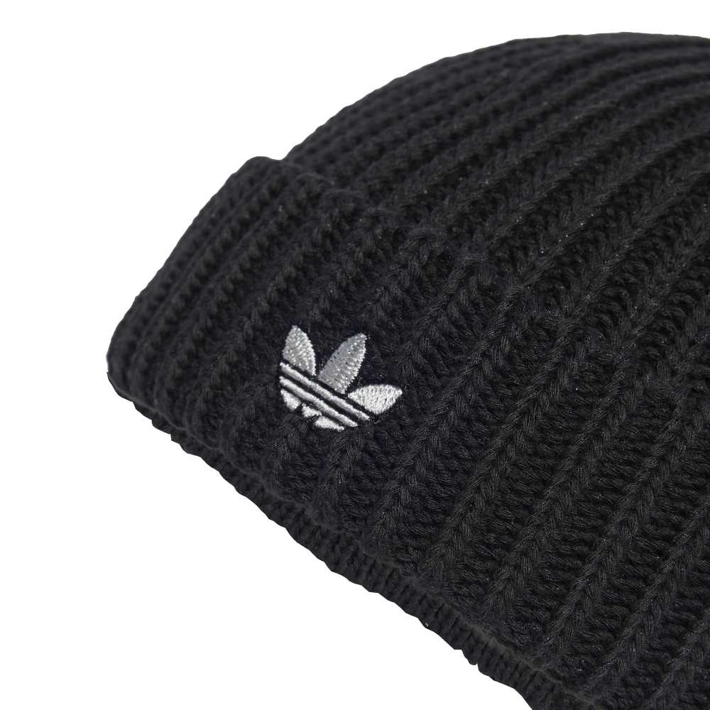 Fisherman Short Beanie Black - Image 3