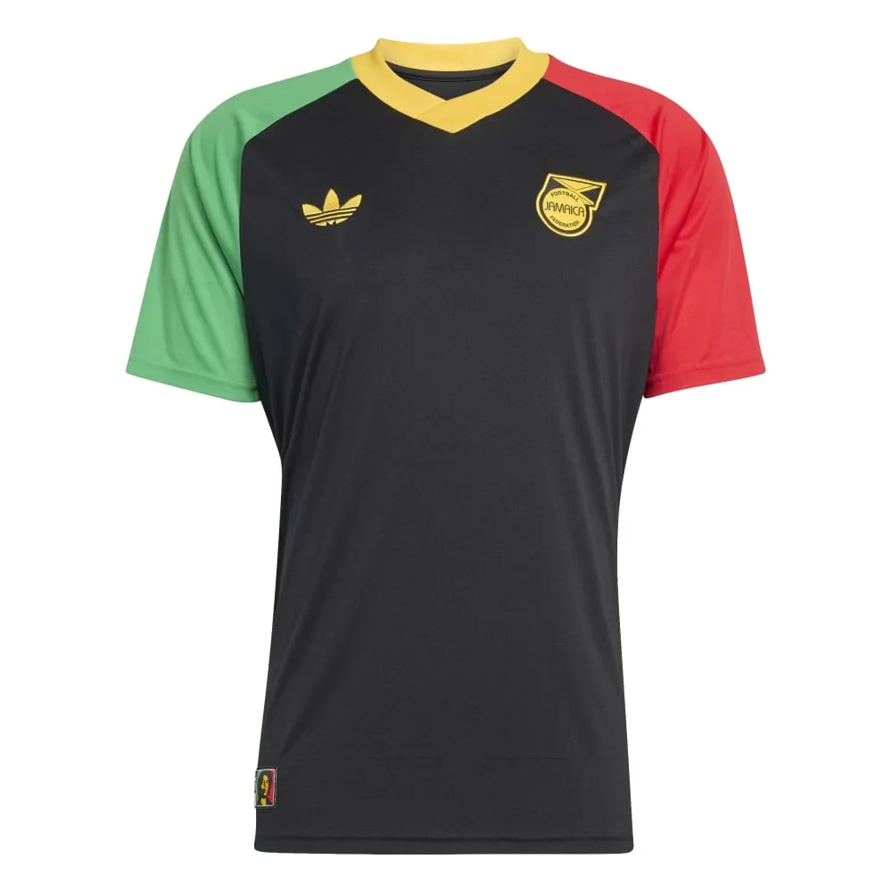 Jamaica 26 X Bob Marley Away Pre Match Jersey Black