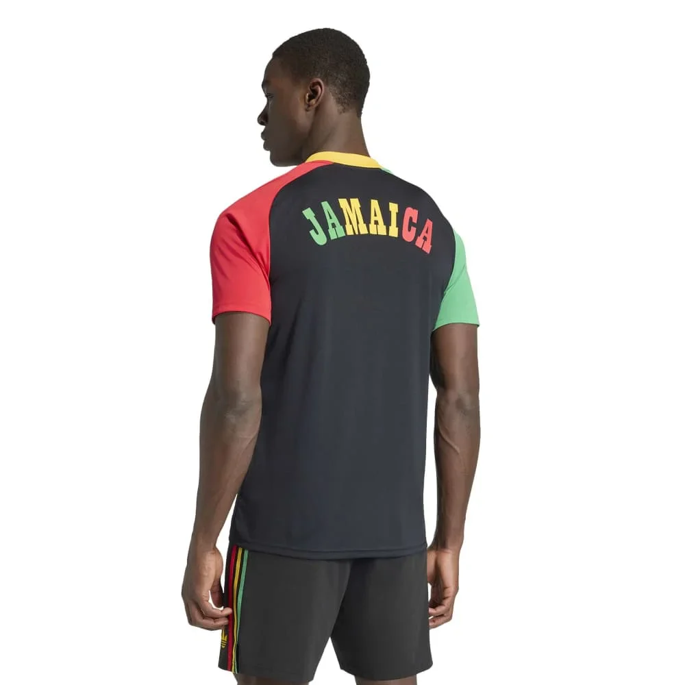Jamaica 26 X Bob Marley Away Pre Match Jersey Black - Image 4