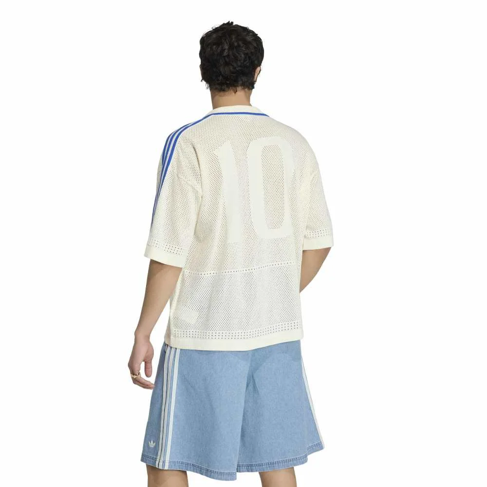 Knitted Resort Shirt White - Image 3