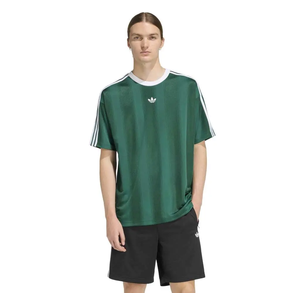 Originals Adicolor Jacquard T-Shirt Green - Image 2