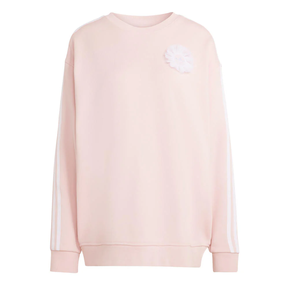 Originals Lace Branding Crew Sweatshirt Pink