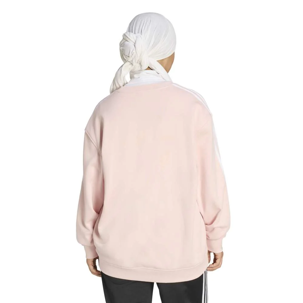 Originals Lace Branding Crew Sweatshirt Pink - Image 3