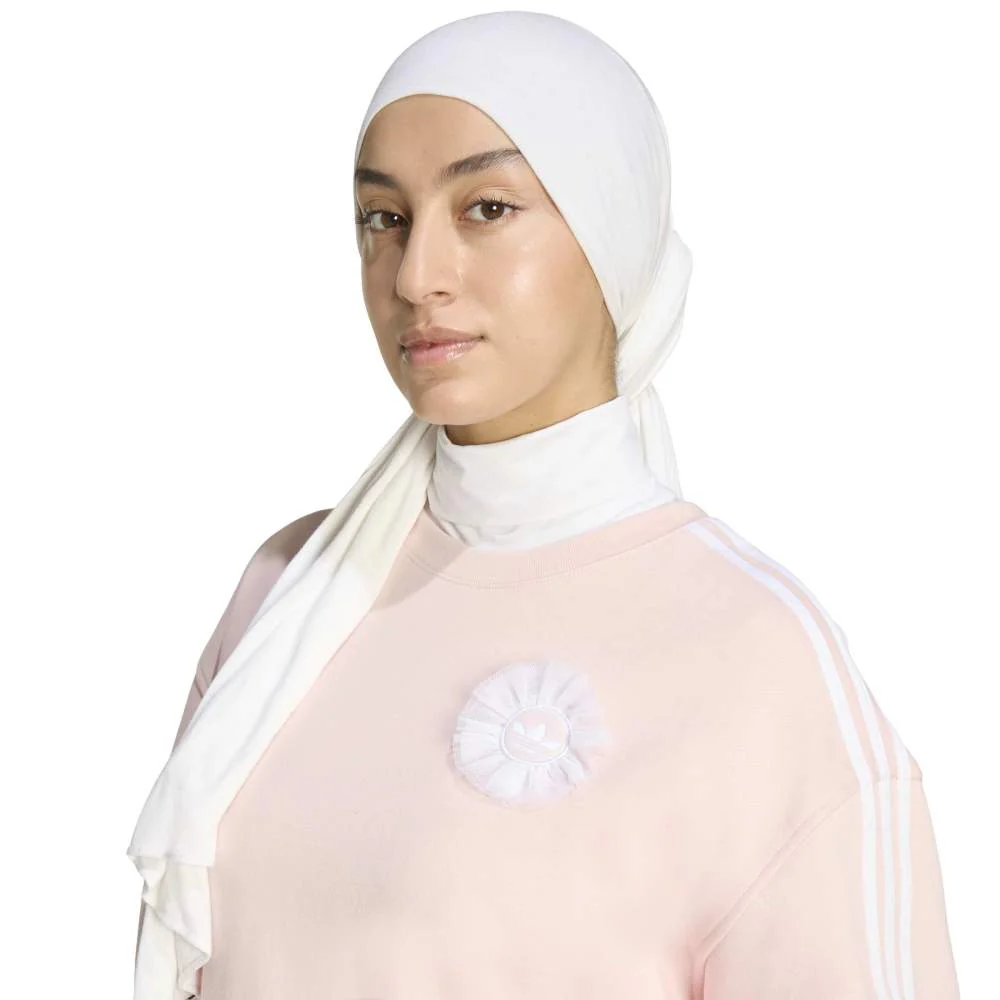 Originals Lace Branding Crew Sweatshirt Pink - Image 4