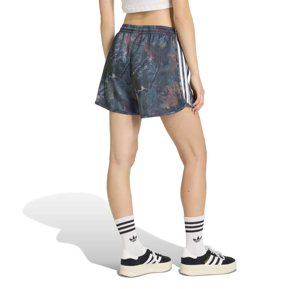 Originals Leaf Camo Print Satin Short Black - Image 3