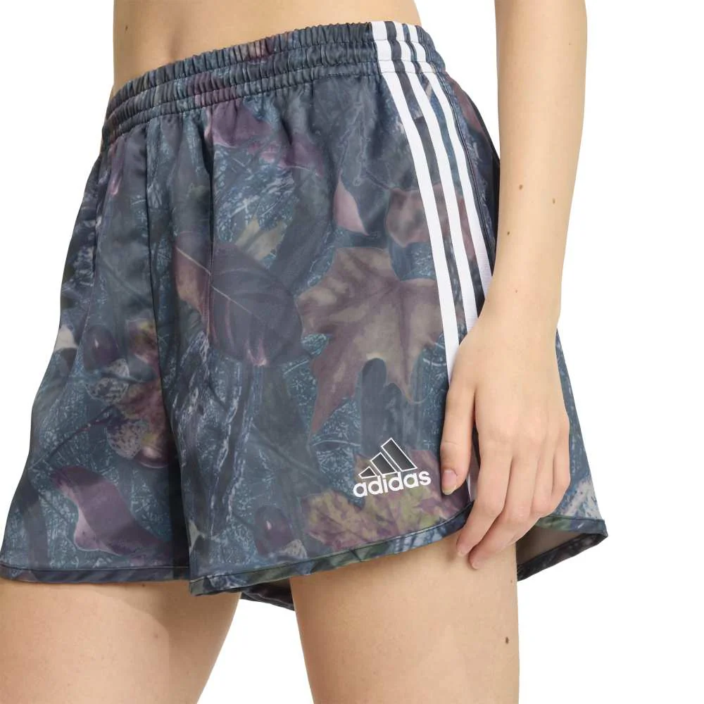 Originals Leaf Camo Print Satin Short Black - Image 4