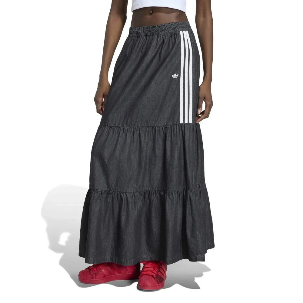 Originals Summer Glow Denim Skirt Black - Image 2