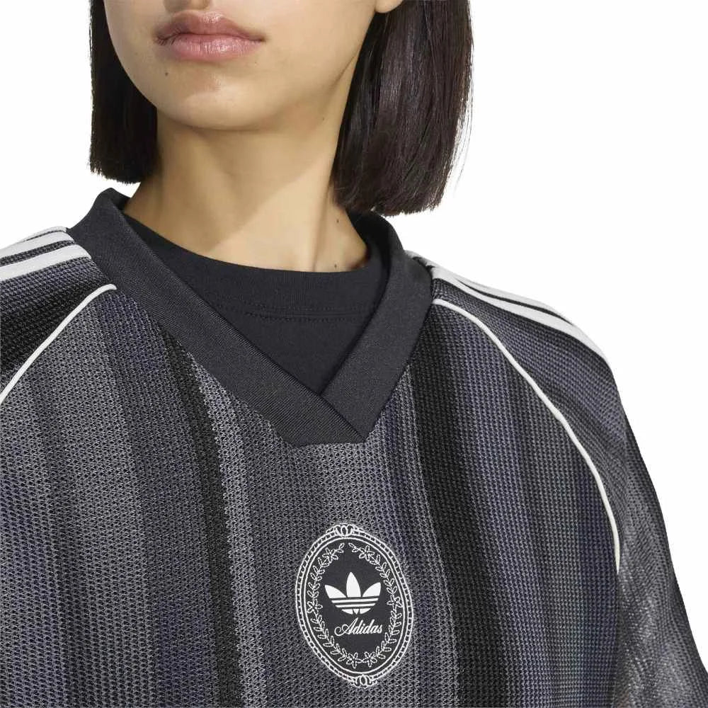 Originals Summer Glow Knitted Oversized Jersey Black - Image 4