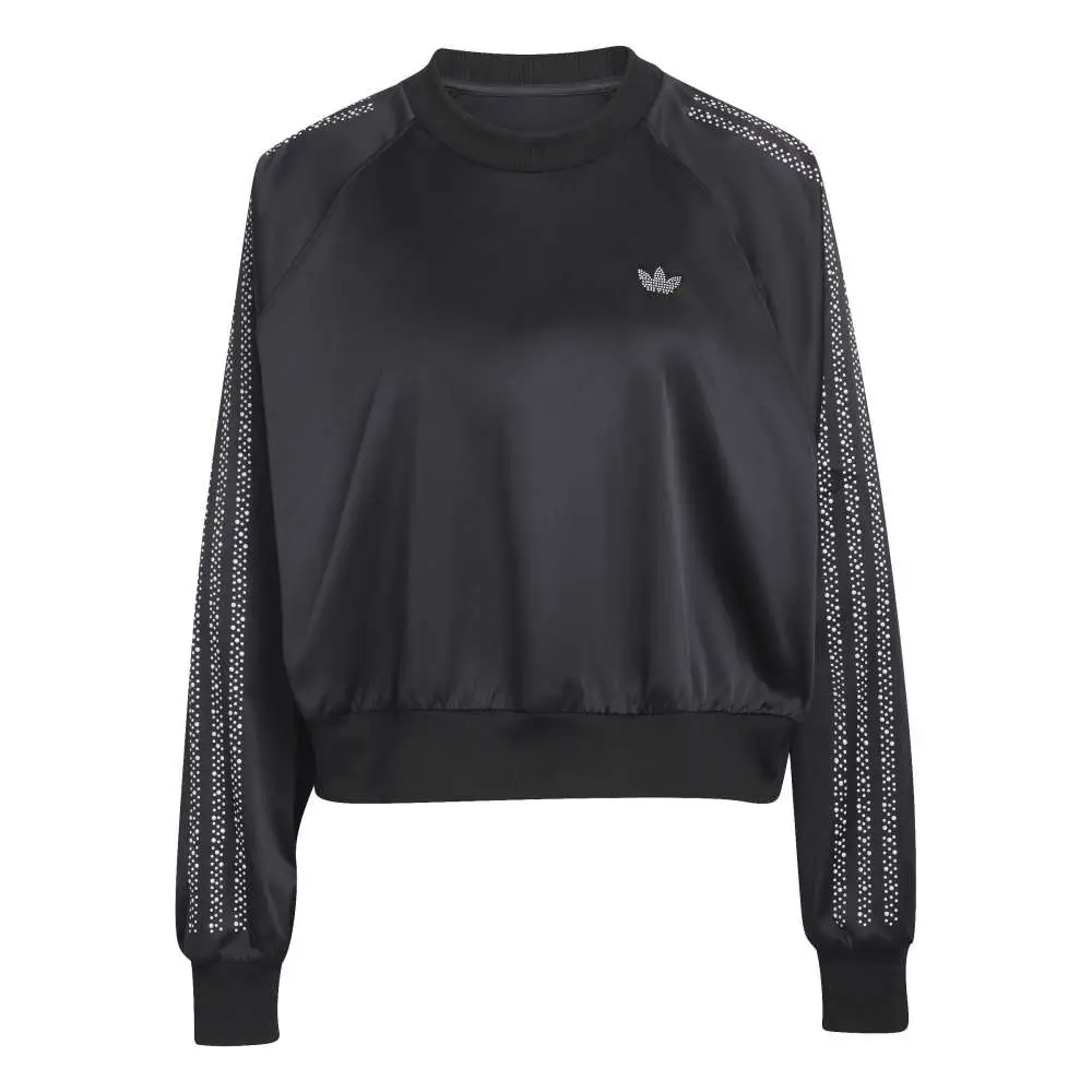 Pearl Jacquard Sweatshirt Black