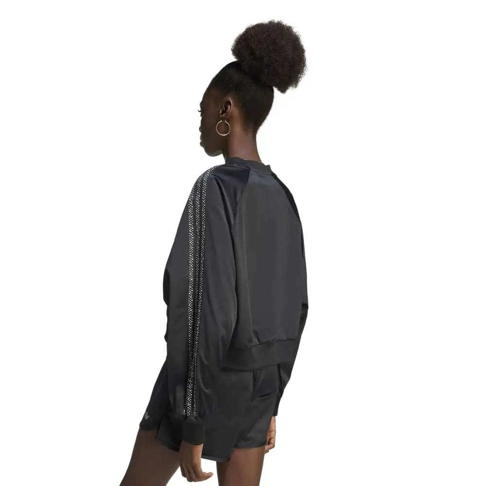Pearl Jacquard Sweatshirt Black - Image 3