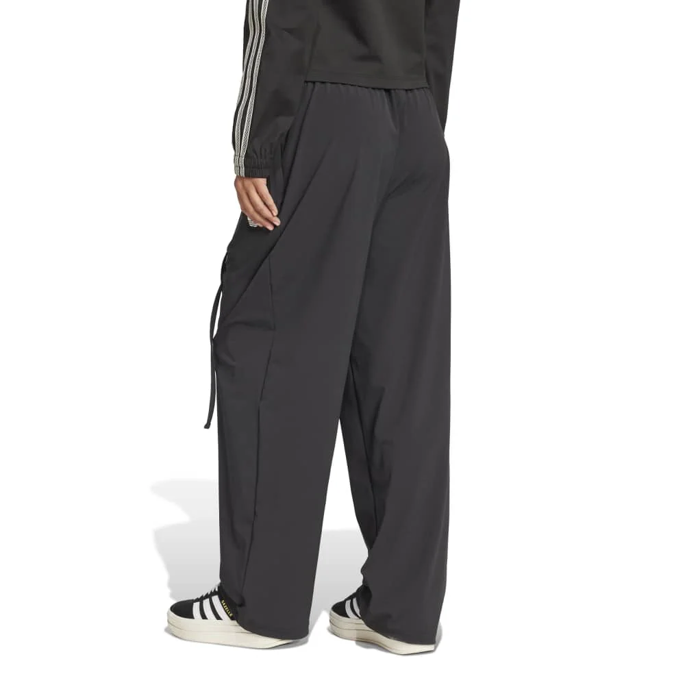 Ribbon Parachute Track Pant Black - Image 3