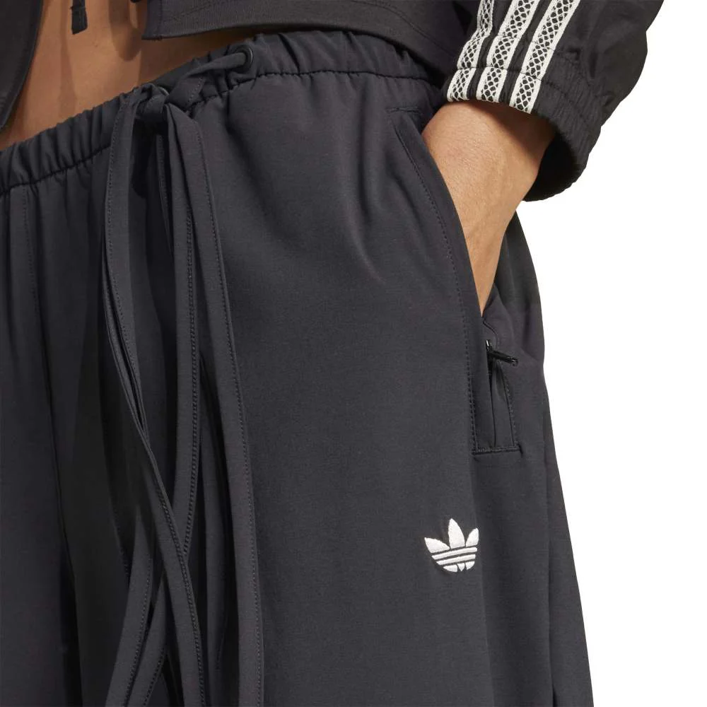 Ribbon Parachute Track Pant Black - Image 5