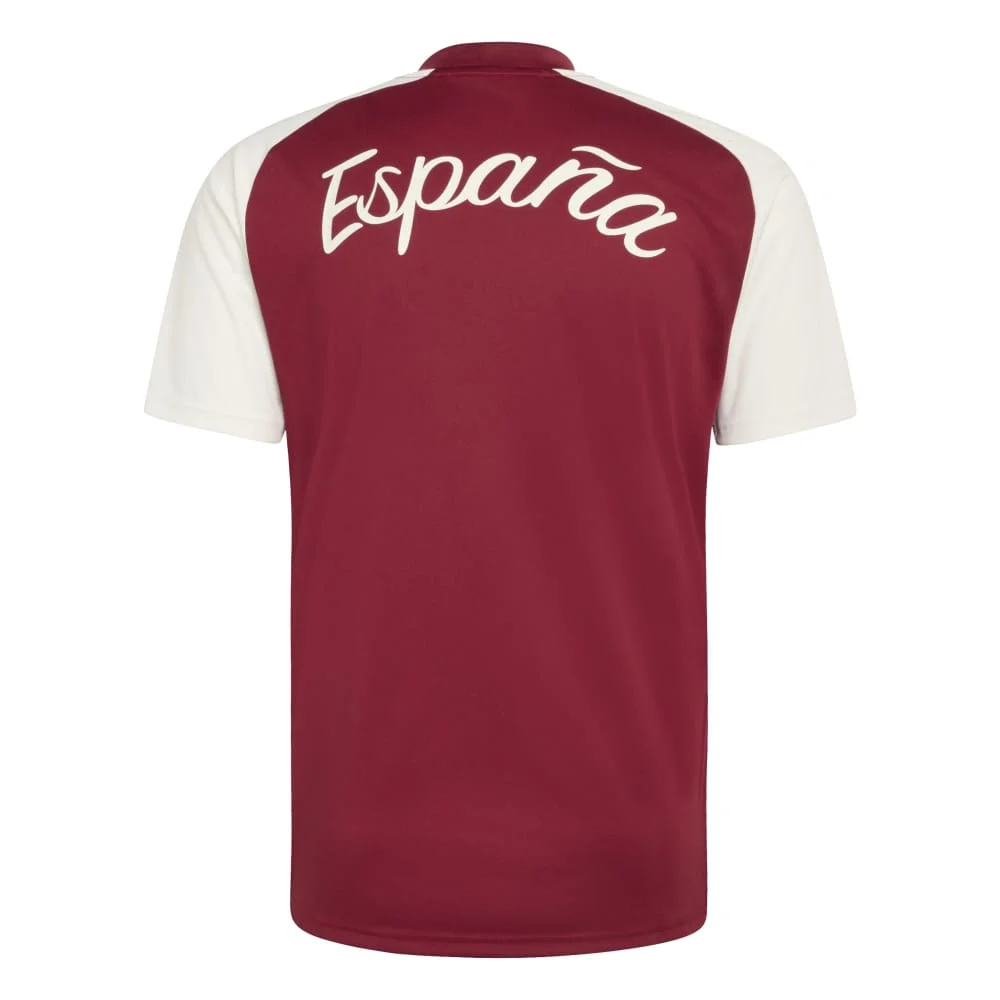 Spain 26 Away Pre Match Jersey Red - Image 2