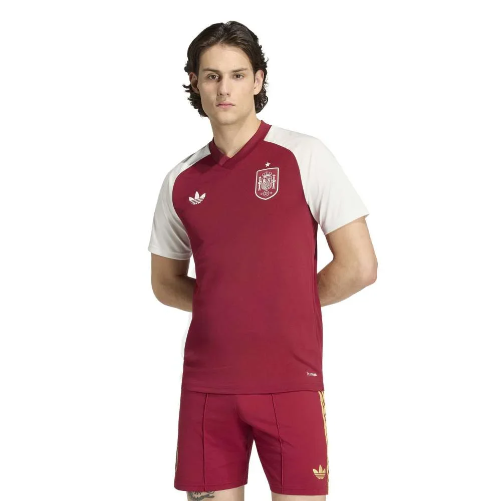 Spain 26 Away Pre Match Jersey Red - Image 3