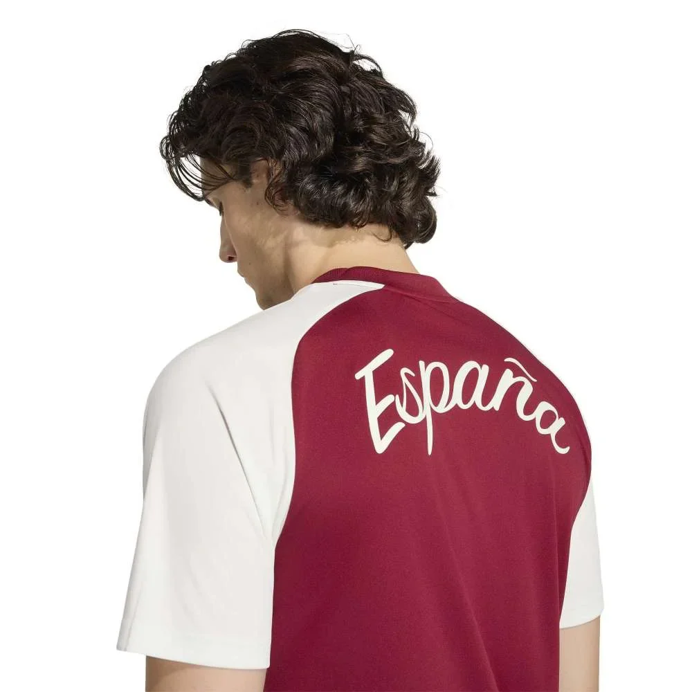 Spain 26 Away Pre Match Jersey Red - Image 5