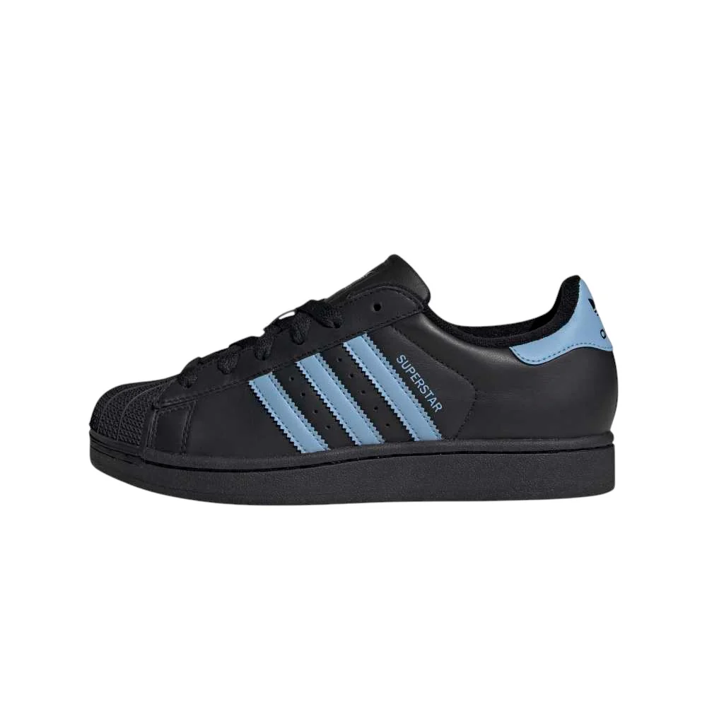 Superstar II Black Blue Sneakers
