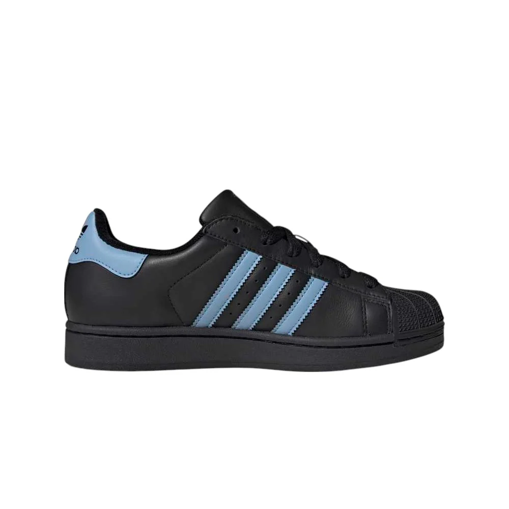 Superstar II Black Blue Sneakers - Image 2